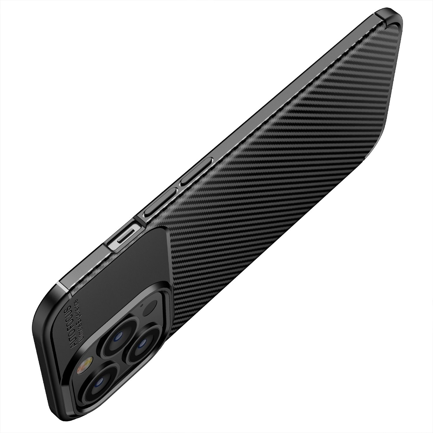 Case CARBON PREMIUM for SAMSUNG A03S black