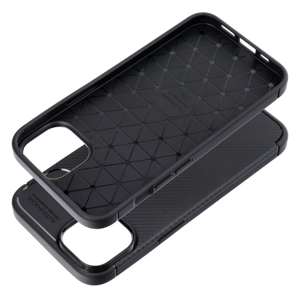 Case CARBON PREMIUM for IPHONE 13 black
