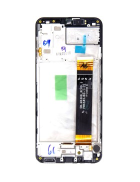 LCD displej + Dotyk + Predný kryt Samsung Galaxy A23 (A235) (Service Pack) čierna