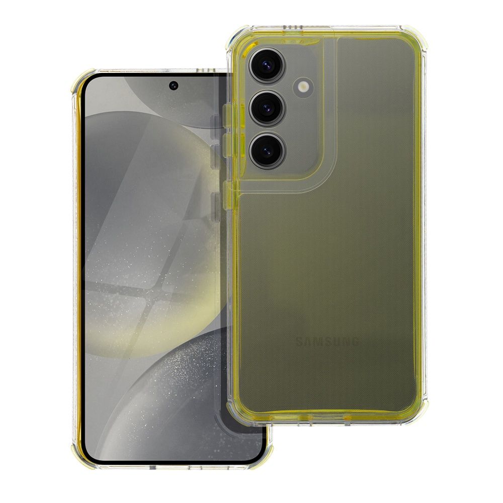 MATRIX CLEAR Case for XIAOMI Redmi Note 14 4G (GLOBAL - 164,84mm x 78,15mm x 8,16mm) yellow