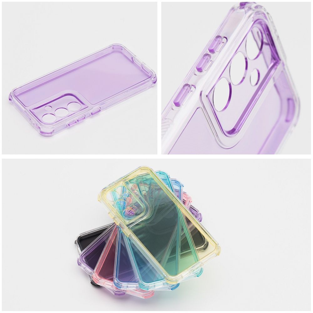 MATRIX CLEAR Case for XIAOMI Redmi Note 14 4G (GLOBAL - 164,84mm x 78,15mm x 8,16mm) light violet