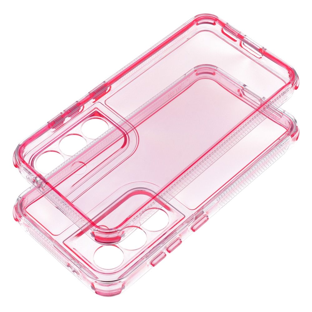 MATRIX CLEAR Case for SAMSUNG S24 powder pink