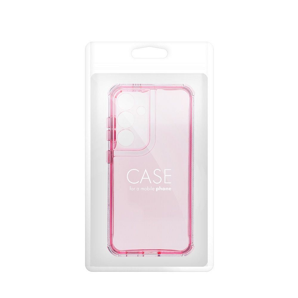 MATRIX CLEAR Case for SAMSUNG S24 powder pink