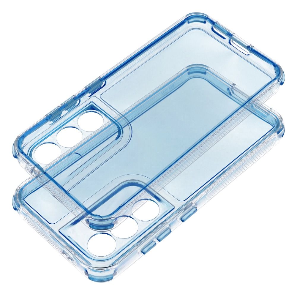 MATRIX CLEAR Case for SAMSUNG S24 blue