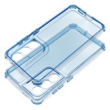 MATRIX CLEAR Case for SAMSUNG S21 FE blue