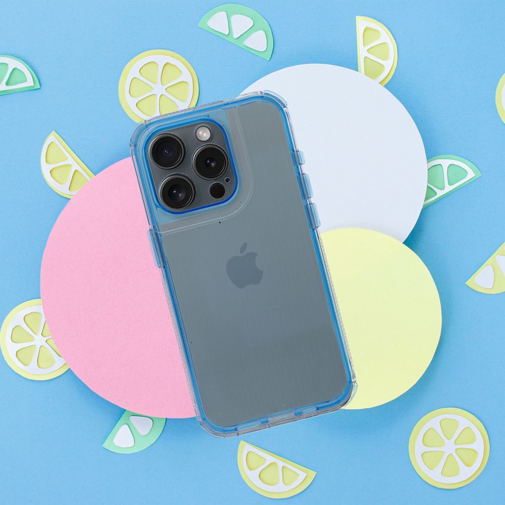MATRIX CLEAR Case for IPHONE 14 blue