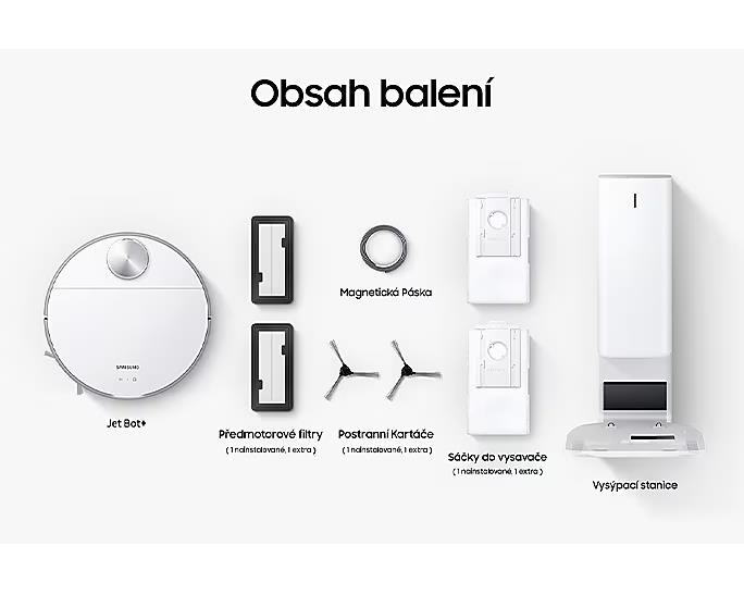 Samsung Jet Bot+ bílá
