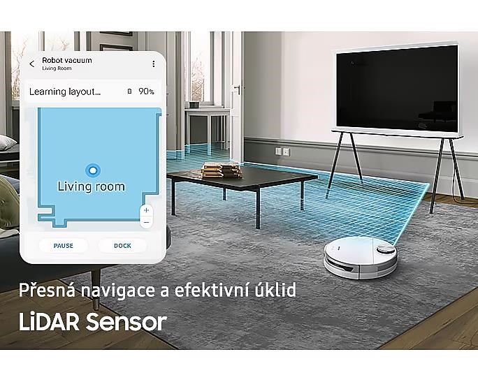 Samsung Jet Bot+ bílá