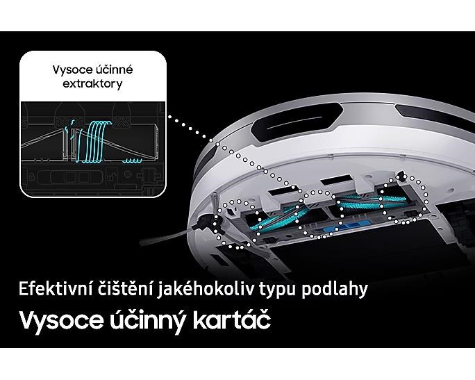 Samsung Jet Bot+ bílá