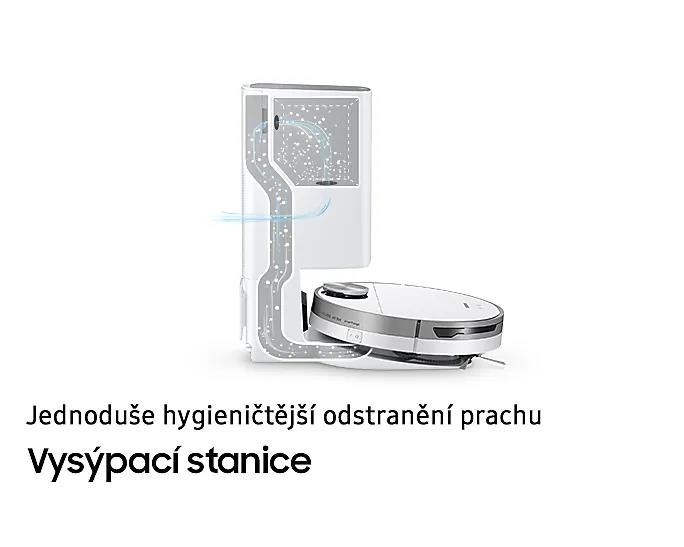 Samsung Jet Bot+ bílá