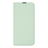 Flipové pouzdro OBAL:ME SmoothTouch pro Samsung Galaxy S25, mint green