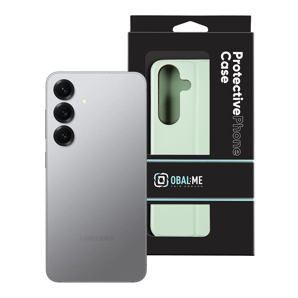 OBAL:ME SmoothTouch Pouzdro pro Samsung Galaxy S25 Mint Green