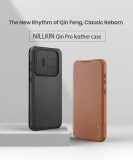 Nillkin Qin Book PRO Pouzdro pro Samsung Galaxy A56 5G Brown