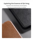 Nillkin Qin Book PRO Pouzdro pro Samsung Galaxy A56 5G Brown