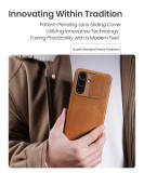 Nillkin Qin Book PRO Pouzdro pro Samsung Galaxy A56 5G Brown