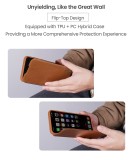 Nillkin Qin Book PRO Pouzdro pro Samsung Galaxy A56 5G Brown