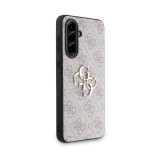 Guess PU 4G Metal Logo Zadní Kryt pro Samsung Galaxy A56 Pink