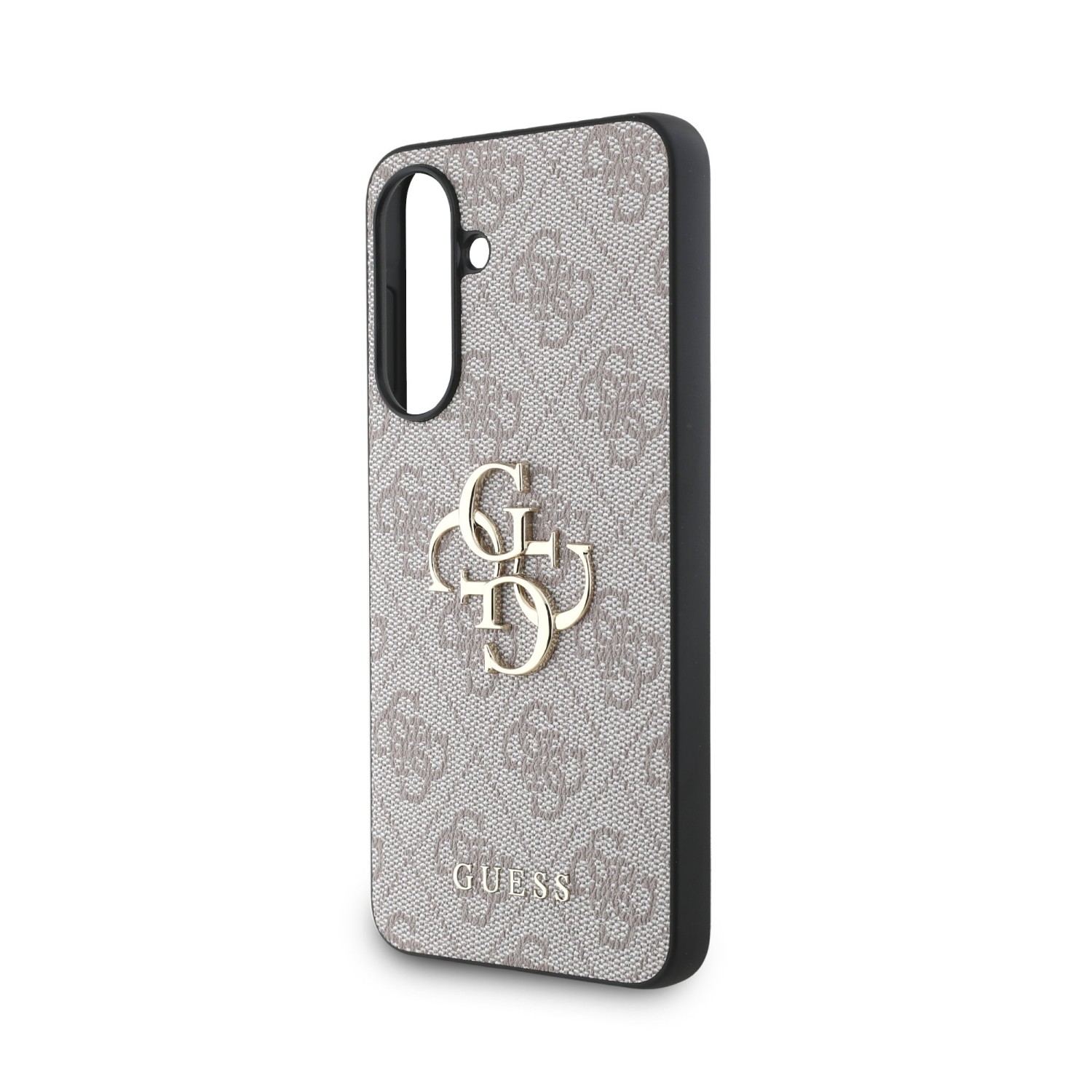 Guess PU 4G Metal Logo Zadní Kryt pro Samsung Galaxy A56 Pink