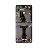 LCD display + Dotyk + Přední Kryt Samsung F731 Galaxy Z Flip 5 5G Graphite (Service Pack)
