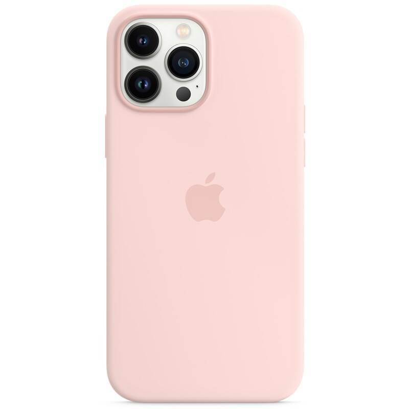 MM2H3ZE/A Apple Silikonový Kryt vč. Magsafe pro iPhone 13 Pro Chalk Pink