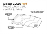Ochrana displeje GLASS PRINT Samsung Galaxy A56 5G černá, celoplošné lepení