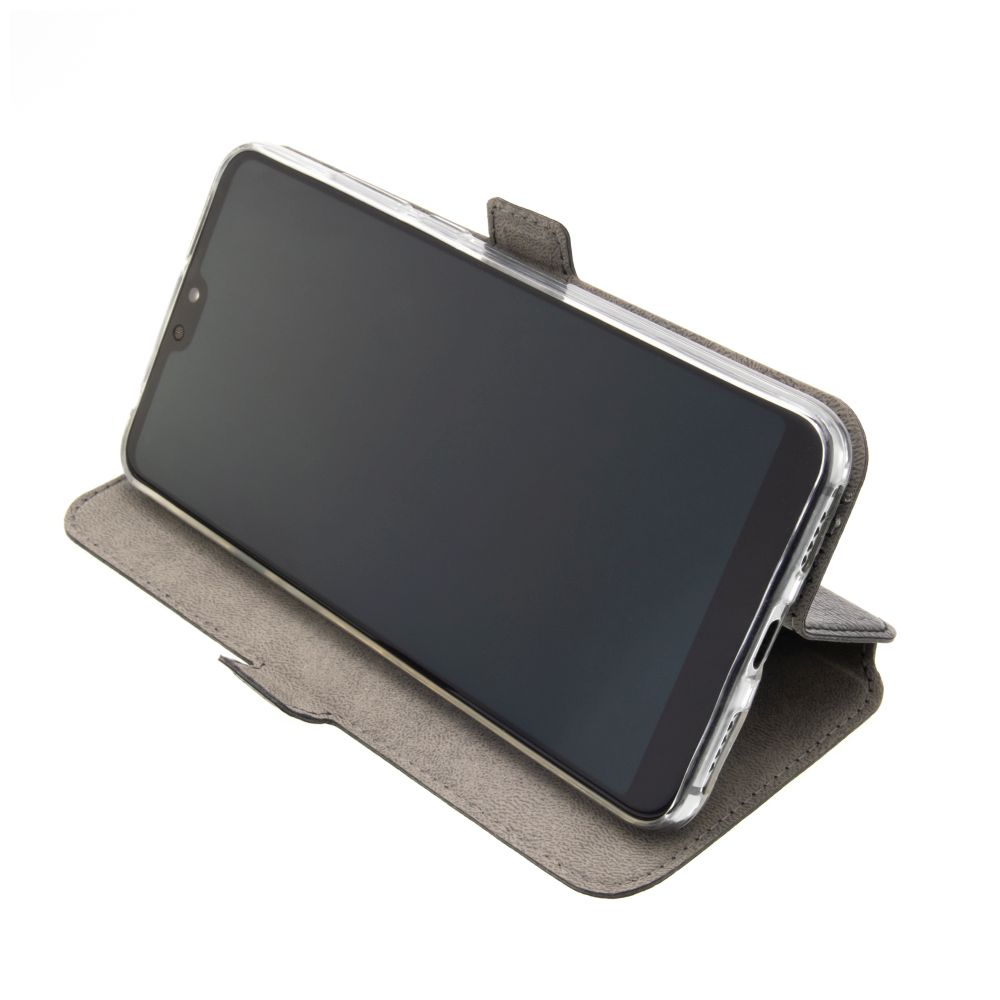 Tenké flipové pouzdro FIXED Topic pro Infinix Note 50x 5G, černá