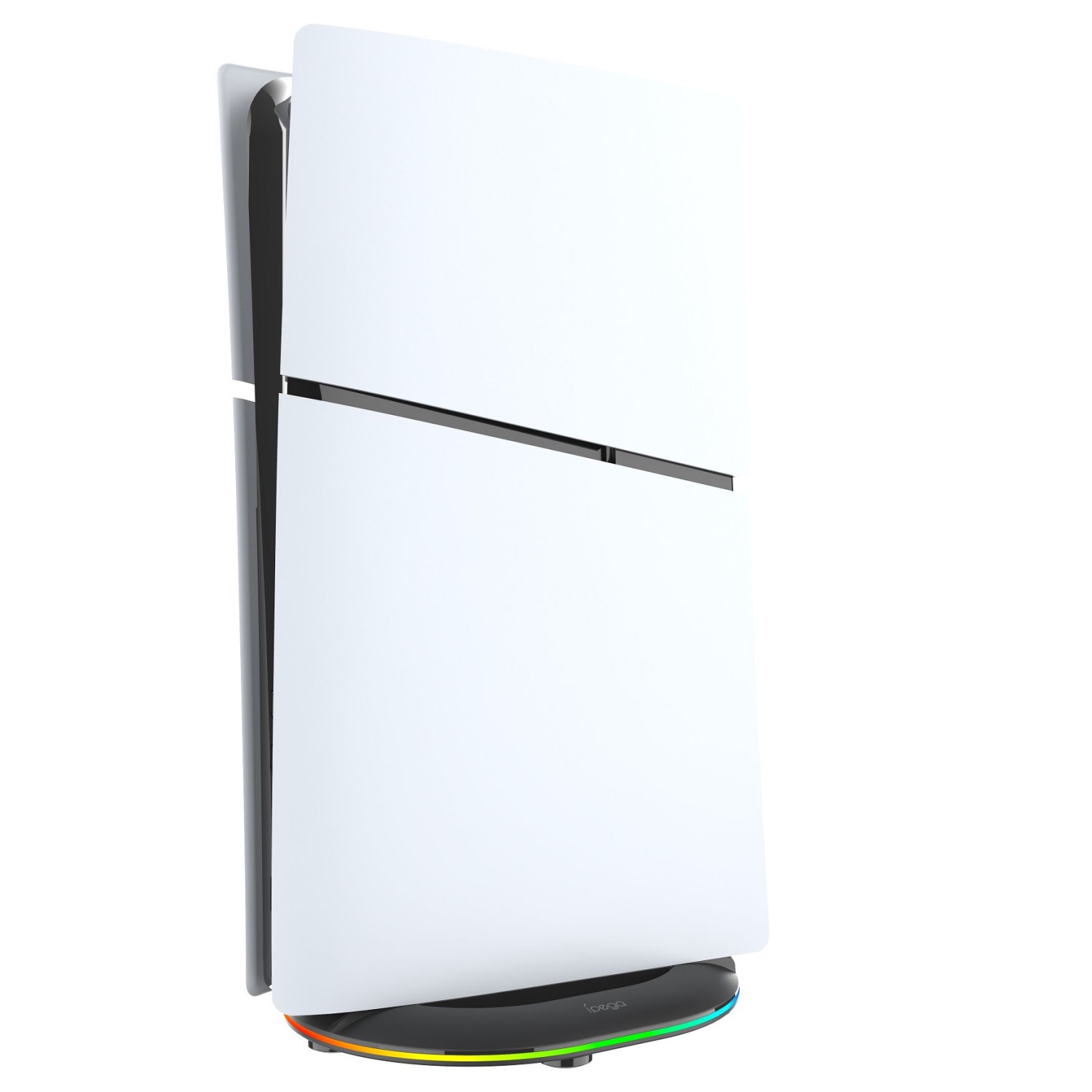 iPega P5S035SAH Vertikální Stojan (2xUSB-A) s RGB pro PS5 Slim/PS5 Pro Black