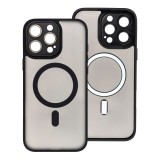 VARIETE MAG COVER Case compatible with MagSafe for IPHONE 16 PRO MAX black