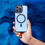 VARIETE MAG COVER Case compatible with MagSafe for IPHONE 16 PRO MAX navy blue