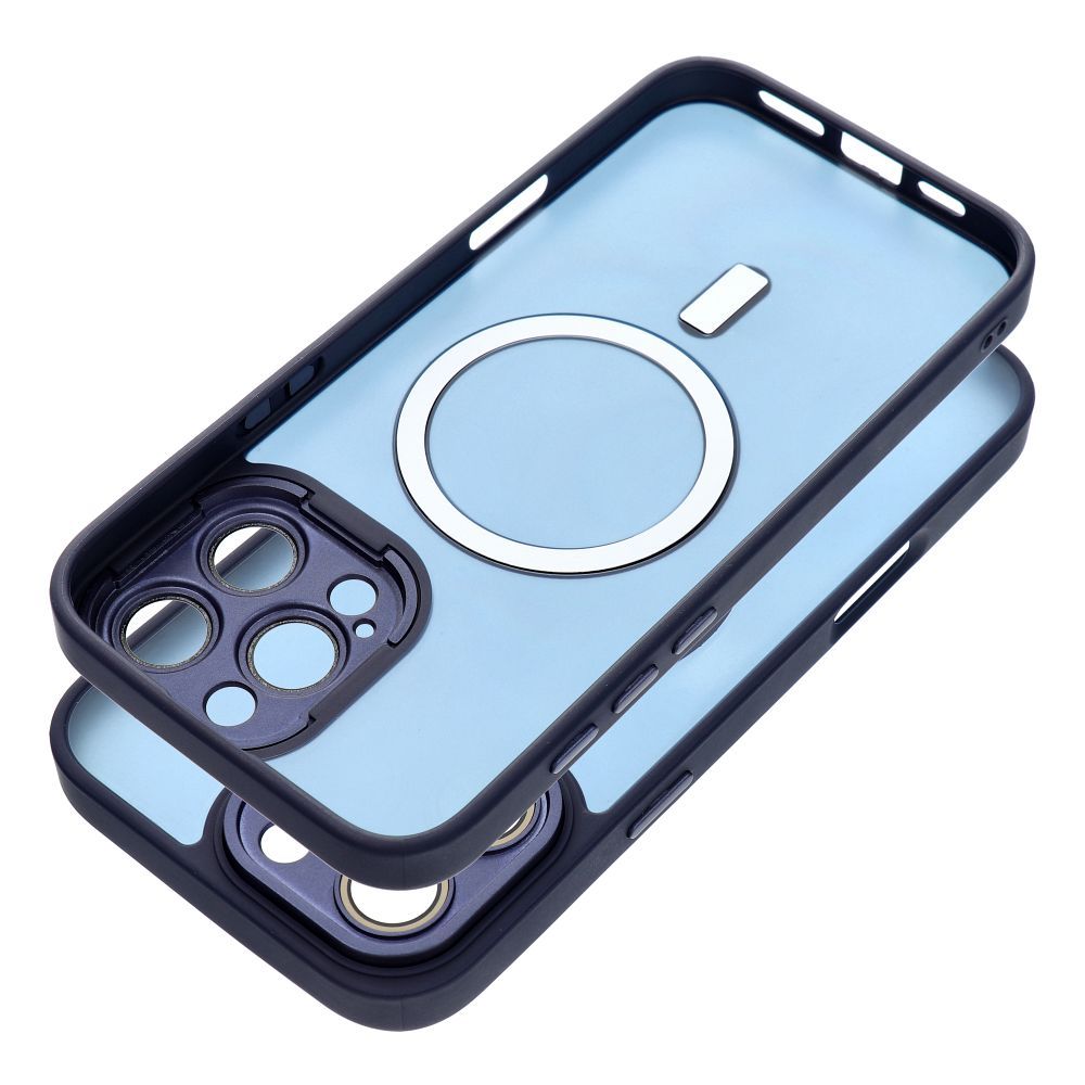 VARIETE MAG COVER Case compatible with MagSafe for IPHONE 14 PRO MAX navy blue
