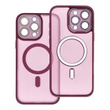 VARIETE MAG COVER Case compatible with MagSafe for IPHONE 16 PRO MAX purple