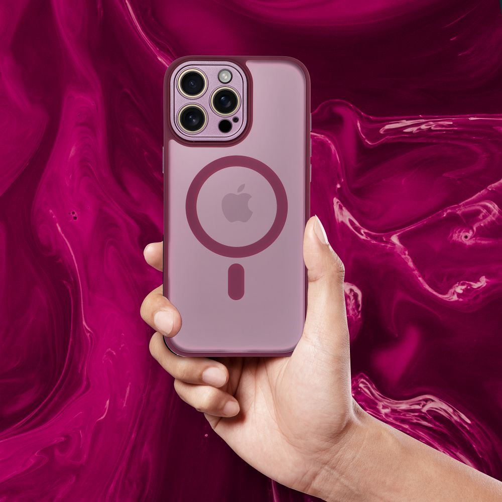 VARIETE MAG COVER Case compatible with MagSafe for IPHONE 16 PRO MAX purple