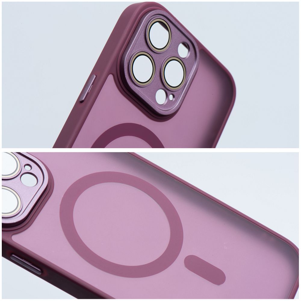 VARIETE MAG COVER Case compatible with MagSafe for IPHONE 16 PRO MAX purple