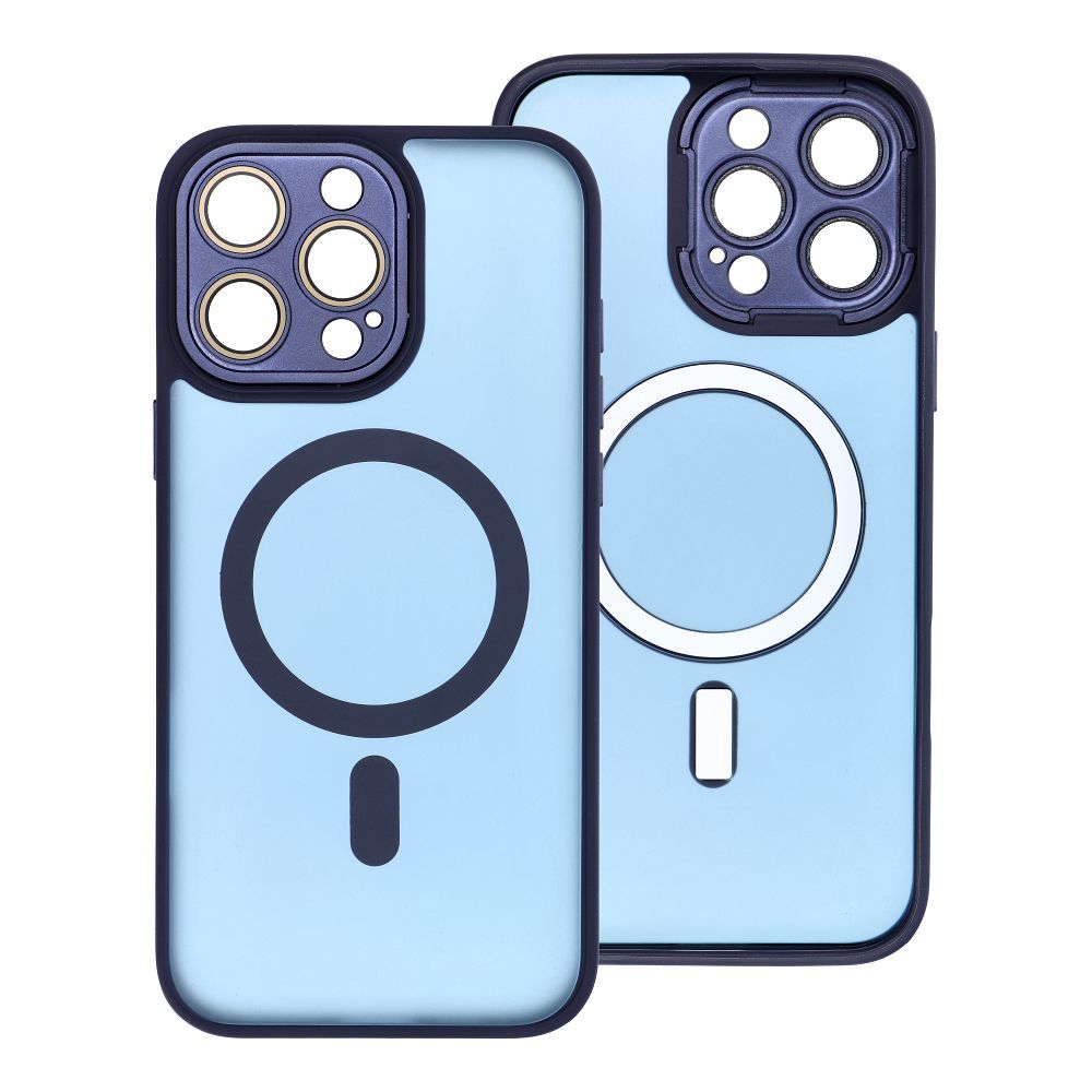 VARIETE MAG COVER Case compatible with MagSafe for IPHONE 13 navy blue