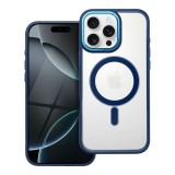 COLOR EDGE MAG COVER case compatible with MagSafe for IPHONE 16 Pro Max navy blue