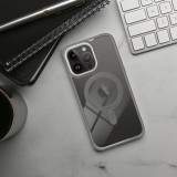 COLOR EDGE MAG COVER case compatible with MagSafe for IPHONE 16 Plus titatnium grey