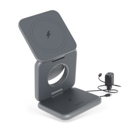 Bezdrôtová nabíjačka Epico Mag+ Foldable Wireless Charger, vesmírne šedá
