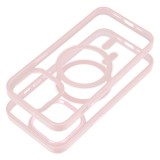 COLOR EDGE MAG COVER case compatible with MagSafe for IPHONE 13 Pro pink