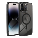 COLOR EDGE MAG COVER case compatible with MagSafe for IPHONE 14 Plus black