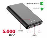 Swissten Power Line 5000 mAh 10W černá