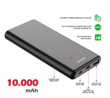 Swissten Power Line 10000 mAh 20W černá