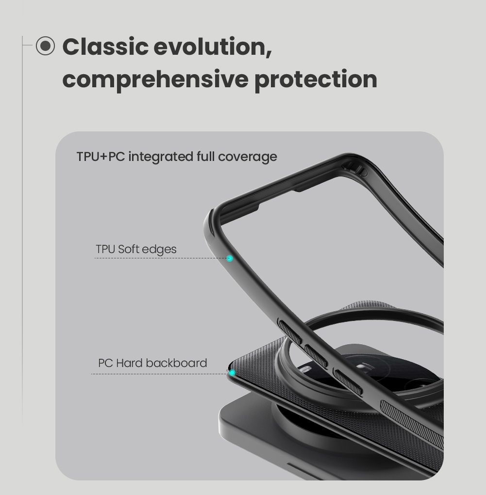 Nillkin Super Frosted PRO Zadní Kryt pro Xiaomi 15 Ultra Black