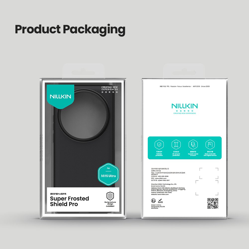 Nillkin Super Frosted PRO Zadní Kryt pro Xiaomi 15 Ultra Black