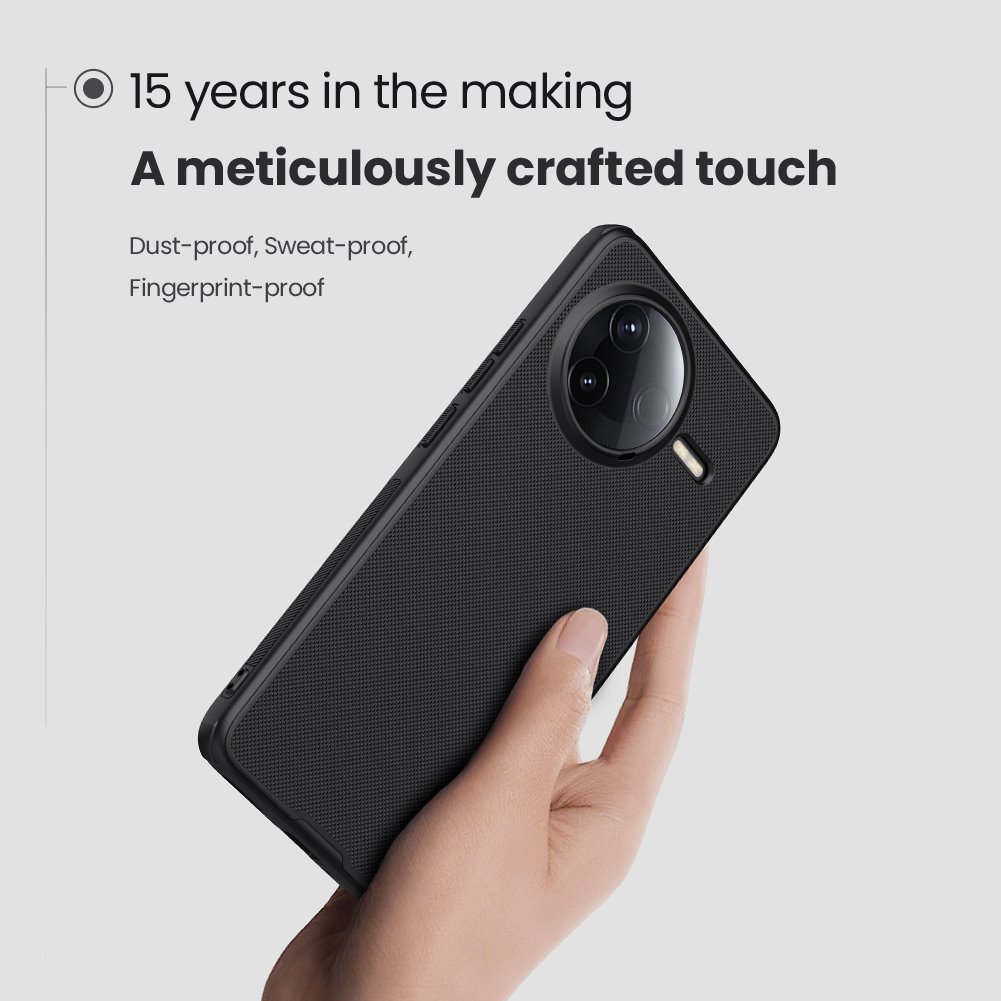 Nillkin Super Frosted PRO Magnetic Zadní Kryt pro Poco F7 Pro Black