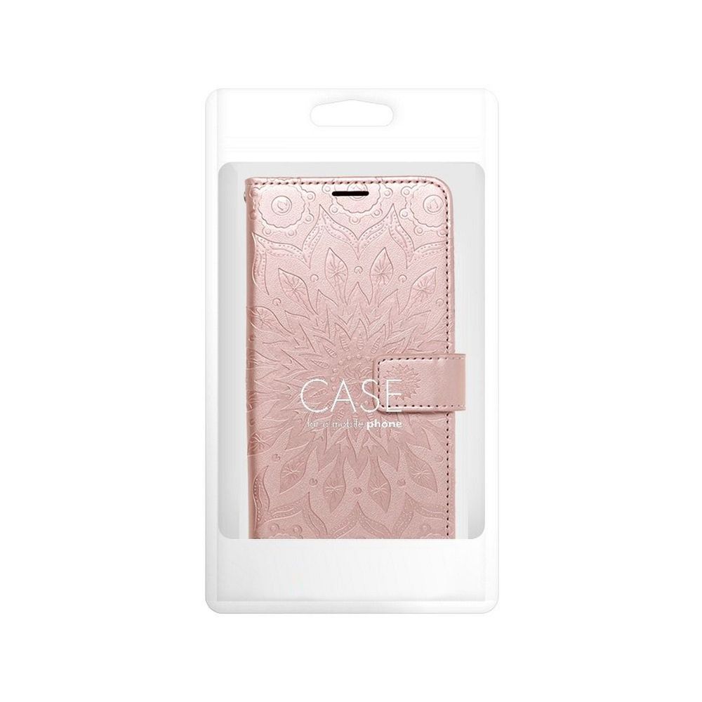 MEZZO Book case for IPHONE 14 Plus mandala rose gold