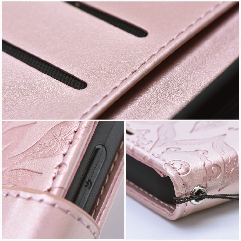 MEZZO Book case for IPHONE 14 Plus mandala rose gold