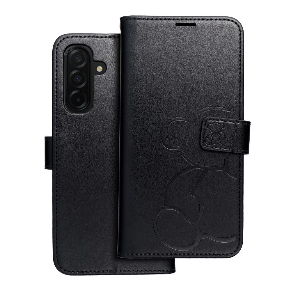 MEZZO Book case for SAMSUNG A26 5G teddy bear black