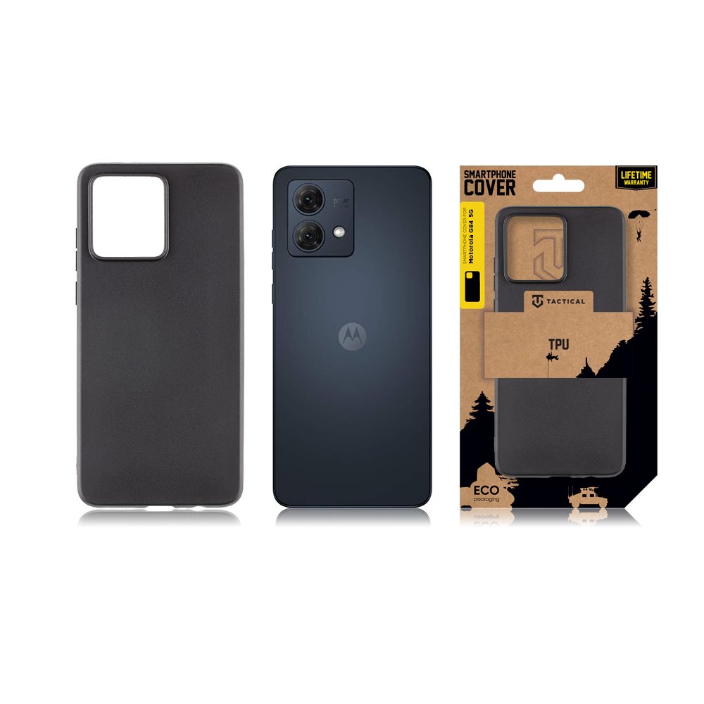 Tactical TPU Kryt pro Motorola G84 5G Black