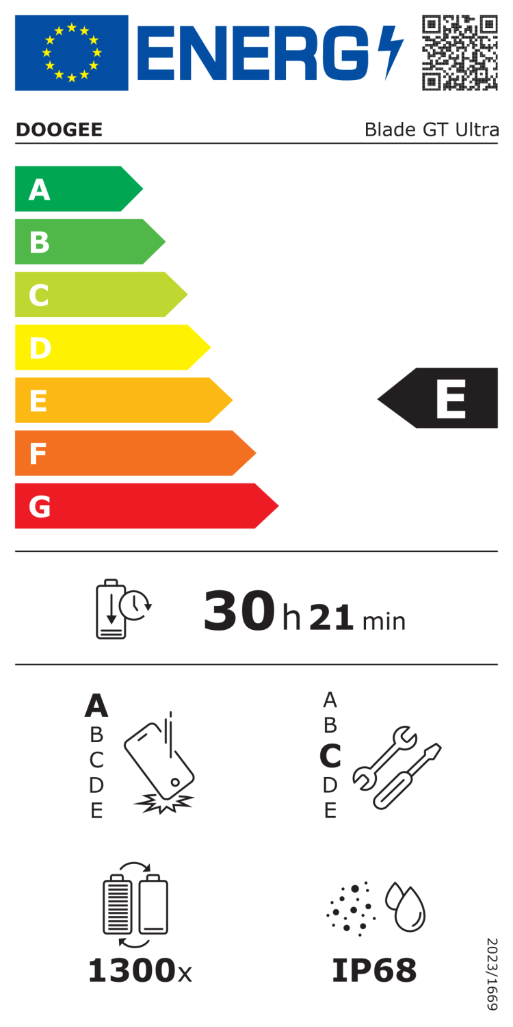 Doogee Blade GT Ultra 5G 16GB/512GB Flowing Light Silver
