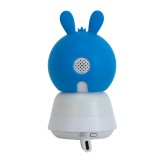 Evolveo Baby Monitor N5 - Set videochůvičky s 360° dohledem, obousměrnou komunikací a ukolébavkami, modrá